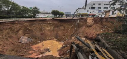 दक्षिण चीनमा रेलमार्ग निर्माणस्थल भत्किँदा १३ जना बेपत्ता