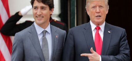Trump describes Trudeau as a “loser”