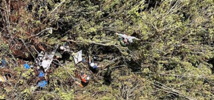 कोलम्बियामा विमान दुर्घटना हुँदा १० जनाको मृत्यु