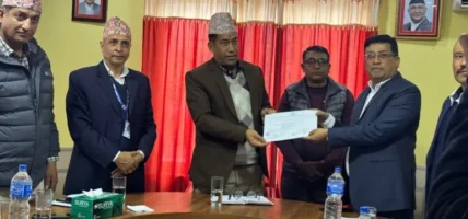 मन्थली अस्पतालको भवन हस्तान्तरण