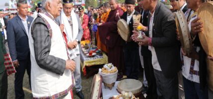 शीतल निवासमा पहिलो पटक ल्होछसारको शुभारम्भ