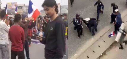 झापाको दमकमा झडप, ८ जना पक्राउ