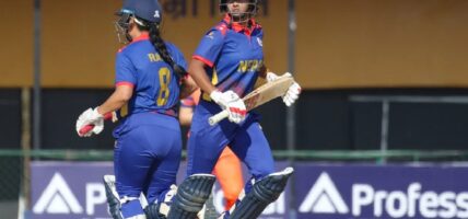 त्रिकोणात्मक महिला क्रिकेट श्रृङ्खला :थाइल्याण्डद्वारा नेपाल पराजित