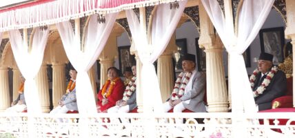 हनुमानढोकाको नासलचोकमा वसन्त श्रवण मनाउँदै (तस्बिरहरू)