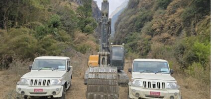 म्याग्दीको दुर्गम बस्ती बगरमा सडक सञ्जालमा  जोडियो