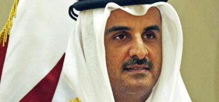 On February 17–18, the Amir of Qatar is visiting to India