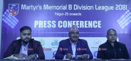 सहिद स्मारक ‘बी’ डिभिजन लिग फुटबलको तयारी पूरा