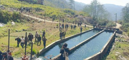 मुआब्जा नपाएपछि जलविद्युत आयोजना बन्द