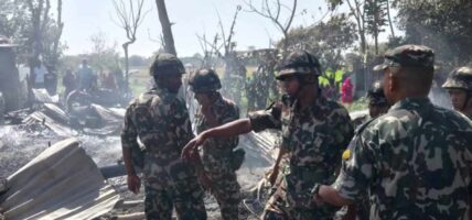 मोरङमा आगलागीमा परेर दुई बालबालिकाको मृत्यु, ८ घर जले