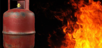 धनगढीमा ग्याँस सिलिन्डर पड्किंदा ३ जना घाइते