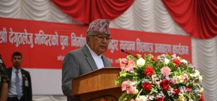 पूर्खाको मेहनत र परिश्रमको चिनो सम्पदाको संरक्षण हाम्रो साझा दायित्व : राष्ट्रपति पौडेल