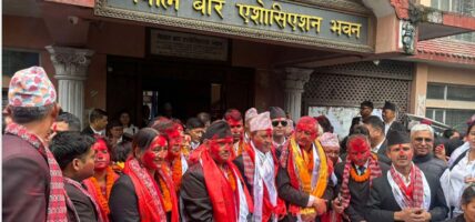 बार अध्यक्षमा प्रा डा मिश्र विजयी