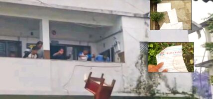 आरआर क्याम्पसमा नेविसंघले गर्‍यो तोडफोड