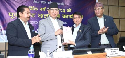 चेम्बर अफ कमर्सले सरकारलाई दियो बजेटबारे १ सय १ बुँदे सुझाव