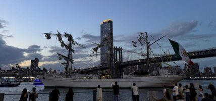 ‘ब्रुकलिन ब्रिज’ मा जहाज ठोक्किँदा दुई जनाको मृत्यु