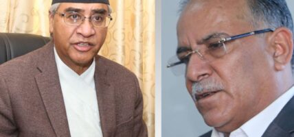 ठूला दलका प्रमुख नेताहरूको घरमा तोडफोड