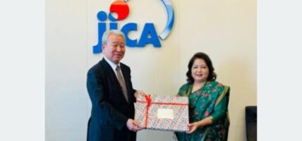 परराष्ट्रमन्त्री डा राणा र जाइकाका अध्यक्षबीच भेटवार्ता