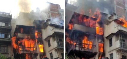 मखनटोल आगलागीमा मृत्यु भएकी वृद्धाको सनाखत