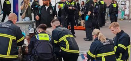 जर्मनीमा चक्कु प्रहार गर्दा १७ जना घाइते, एक जना महिला पक्राउ