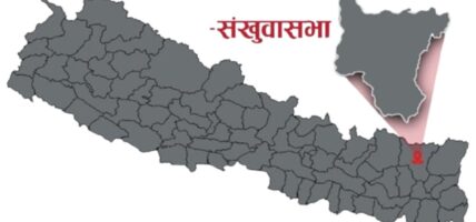 सङ्खुवासभामा बाढीले पाँच वटा काठेपुल बगायो