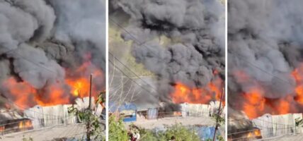 बाजुराको बाम्का बजारमा सिलिन्डर पड्किएर भीषण आगलागी