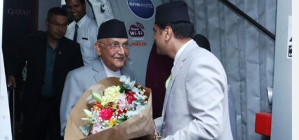प्रधानमन्त्री ओली मेड्रिडमा