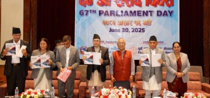 लोकतन्त्रप्रति सकारात्मक सन्देश प्रवाह गर्न पूर्वसांसदको भूमिका महत्त्वपूर्ण हुन्छ :सभामुख घिमिरे