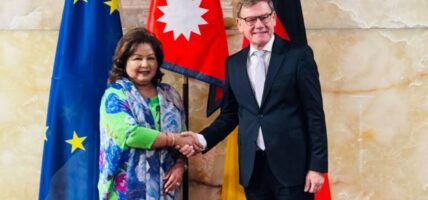 परराष्ट्रमन्त्री डा राणा र जर्मनीका विदेशमन्त्रीबीच द्विपक्षीय भेटवार्ता