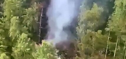 दुर्घटनाग्रस्त अवस्थामा भेटियो रुसी विमान