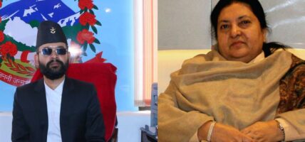 विद्या भण्डारी र बालेन शाहबिच भेटवार्ता