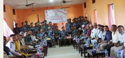 सीमाक्षेत्रको अपराध नियन्त्रणमा सशस्त्र प्रहरीले उच्च सतर्कता अपनाउने