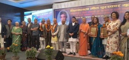 यस वर्षको छिन्नलता गीत पुरस्कार राजेन्द्र रिजाललाई