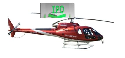 प्रभु हेलिकप्टरले आइपिओ जारी गर्दै