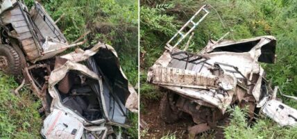 डडेल्धुरामा जिप दुर्घटना हुँदा ४ जनाको मृत्यु