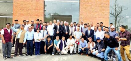 एमाले शीर्ष नेताद्वारा महाधिवेशनस्थल अवलोकन