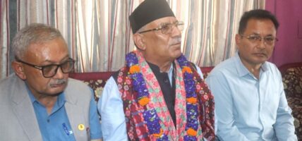 सीमा समस्या संवादबाट समाधान गर्नुपर्छ: अध्यक्ष दाहाल