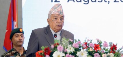 गणतन्त्रको जगमा उभिएर समृद्ध नेपाल बनाउने युगीन अभिभारा युवाहरूको काँधमा आइसकेको छ: राष्ट्रपति पौडेल
