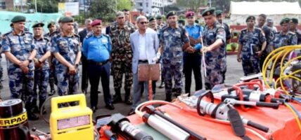 विपद् व्यवस्थापनमा सक्रियता बढाउँदै सशस्त्र प्रहरी बल