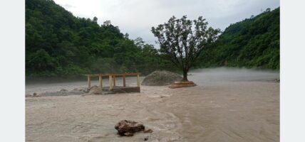 कालीगण्डकीको बहाब यस वर्षकै उच्च विन्दुमा, शालिग्राम शिला डुबानमा