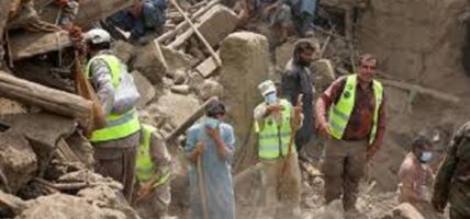 अफगानिस्तानमा पछिल्ला छ दिनभित्र तेस्रो भूकम्प ,ज्यान गुमाउनेको संख्या निरन्तर बढ्दै