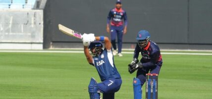 क्रिकेटः अमेरिकाद्वारा नेपाल सामू २६३ रनको लक्ष्य प्रस्तुत