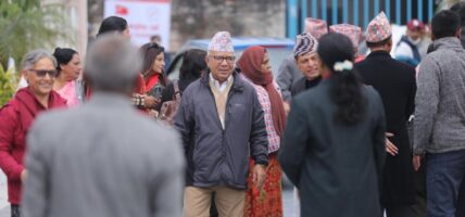 सुरक्षाविना केन्द्रीय कमिटी बैठकमा पुगे माधव