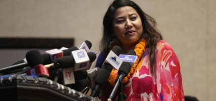 पार्टी नखोल्ने जेनजीहरूलाई एमालेमा आउन अपिल-रामकुमारी झांक्रीको