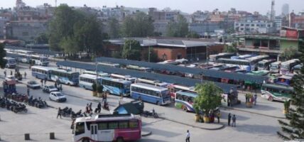 सार्वजनिक बस नयाँबसपार्कबाट सञ्चालन गर्ने निर्णय कार्यान्वयनमा समस्या