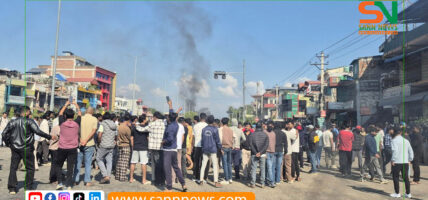 बाराको सिमरा क्षेत्रमा आज पनि जेनजी प्रदर्शन