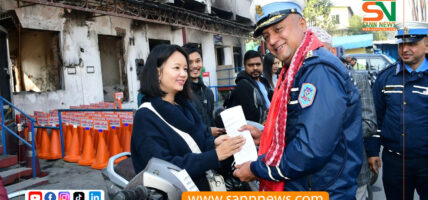 चोरी भएका ६० वटा मोटरसाइकल र स्कुटर हस्तान्तरण