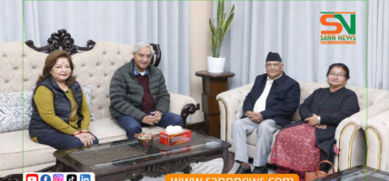 देउवा भेट्न महाराजगञ्ज पुगे ओली