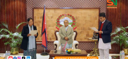 प्रधानमन्त्री कार्कीसमक्ष पद तथा गोपनीयताको शपथ