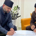 Rabi Lamichhane and Balen Shah sign agreement Rabi Lamichhane and Balen Shah sign agreement