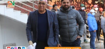 कांग्रेस फुट्छ भन्दै सानेपा पुगे चन्द्र भण्डारी